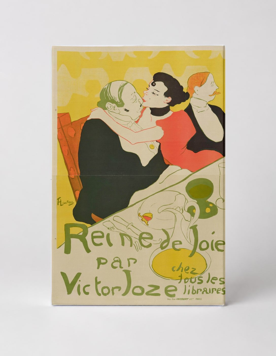 Reine de Joie 1892 - Belle Époque Vintage French Poster Wall Art
