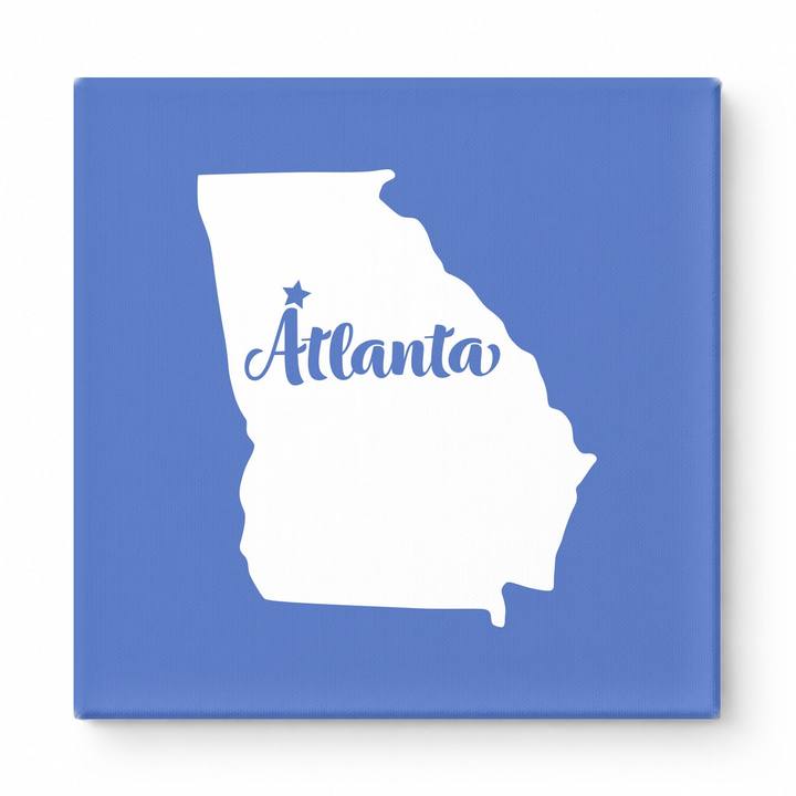 Home Sweet Atlanta — Georgia State Silhouette