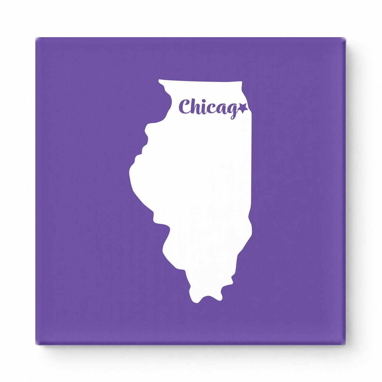 Home Sweet Chicago — Illinois State Silhouette