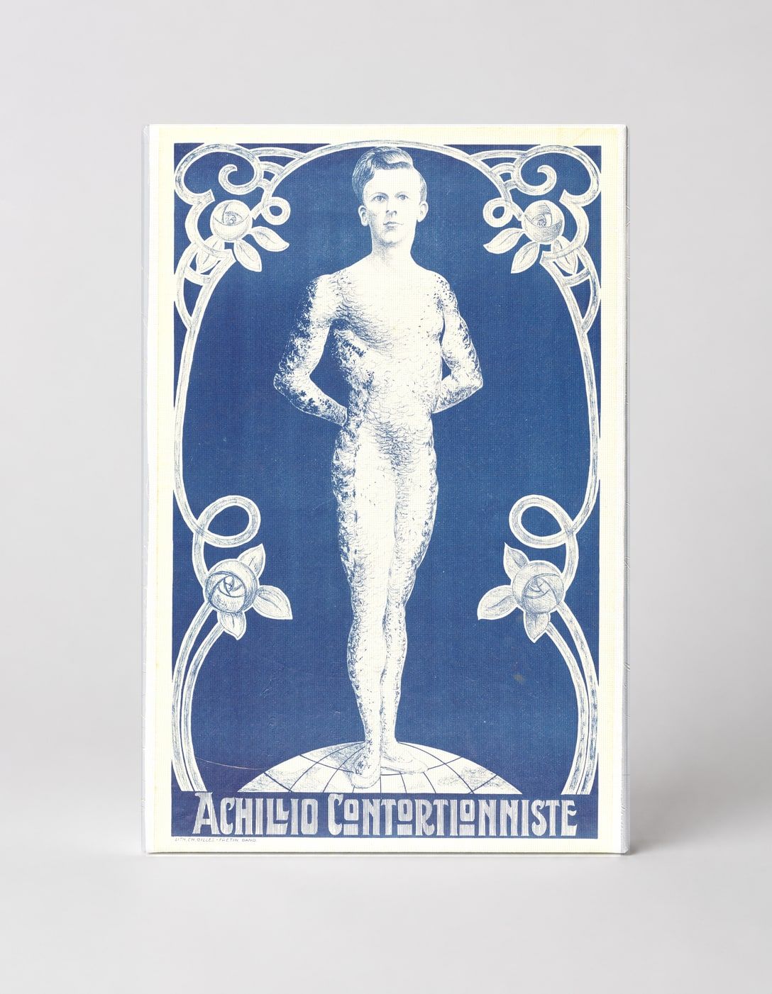 Achillio Contortionniste Vintage Circus Poster - Art Nouveau Wall Art