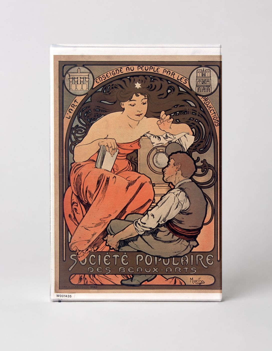 Société Populaire des Beaux-Arts 1897 - Art Nouveau Vintage Poster Wall Art