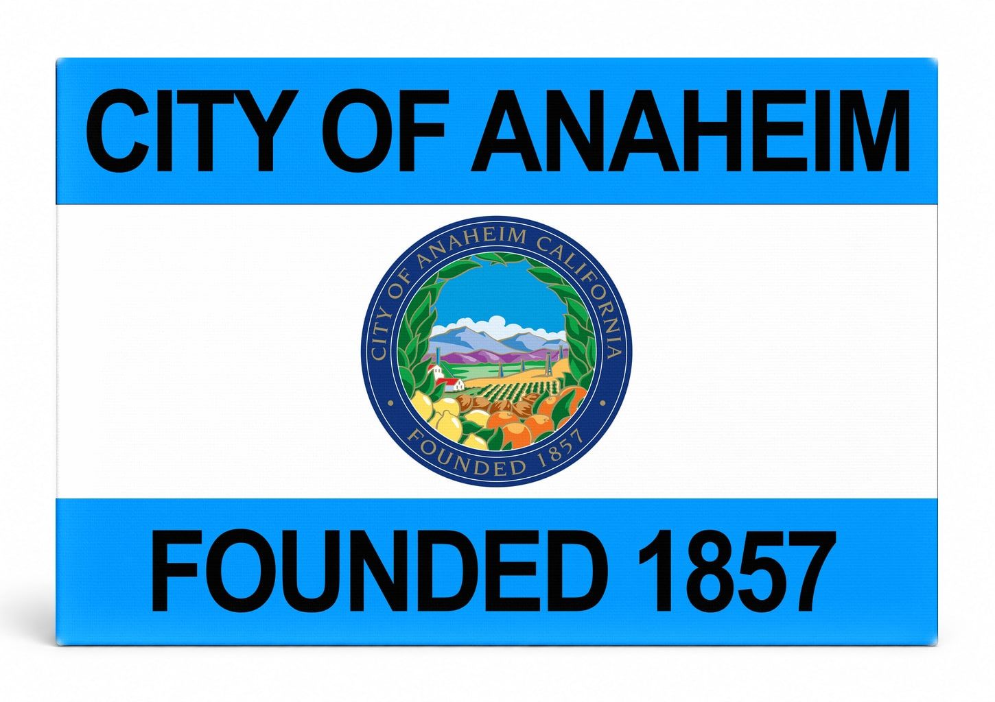 Anaheim City Flag