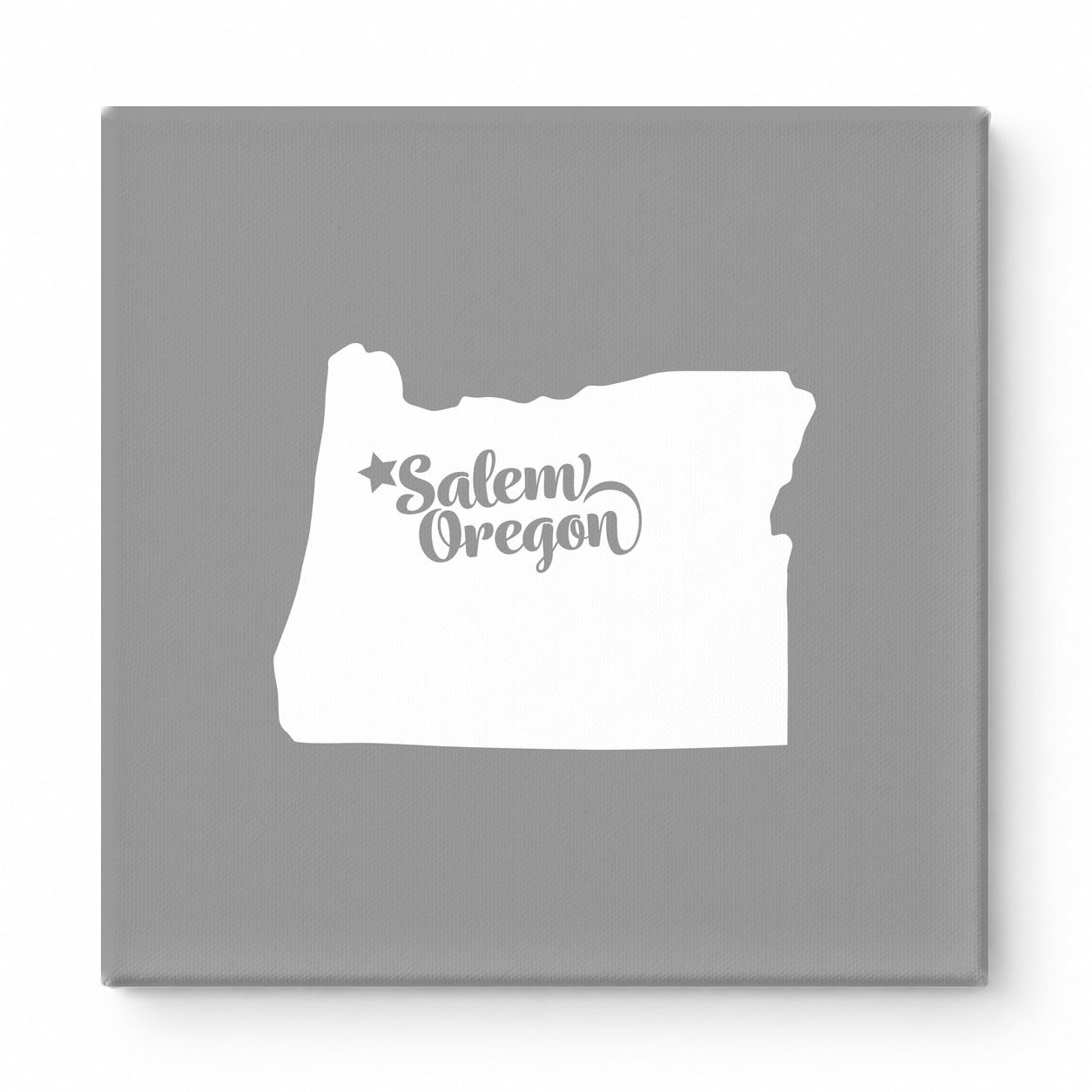 Home Sweet Salem — Oregon State Silhouette