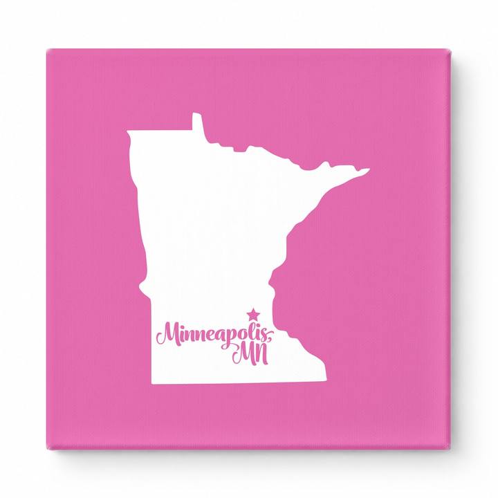 Home Sweet Minneapolis — Minnesota State Silhouette