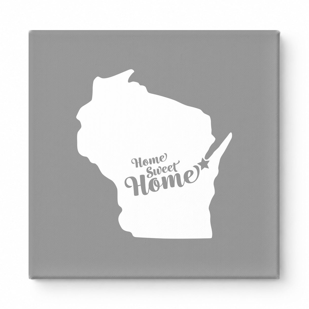 Home Sweet Green Bay — Wisconsin State Silhouette