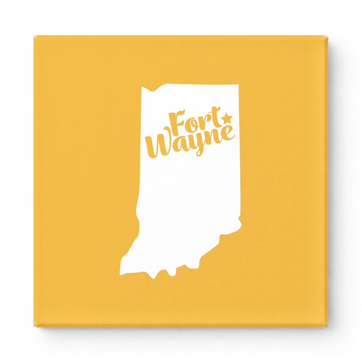 Home Sweet Fort Wayne — Indiana State Silhouette