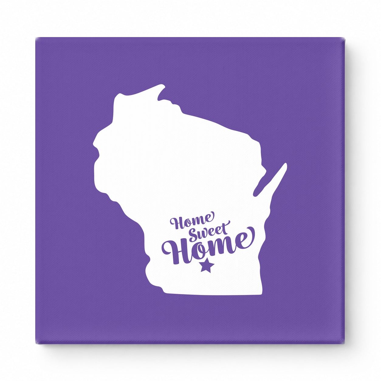Home Sweet Milwaukee — Wisconsin State Silhouette