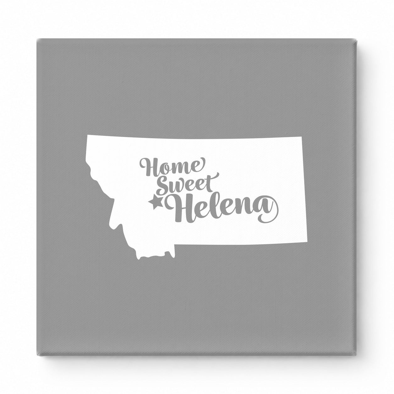 Home Sweet Helena — Montana State Silhouette