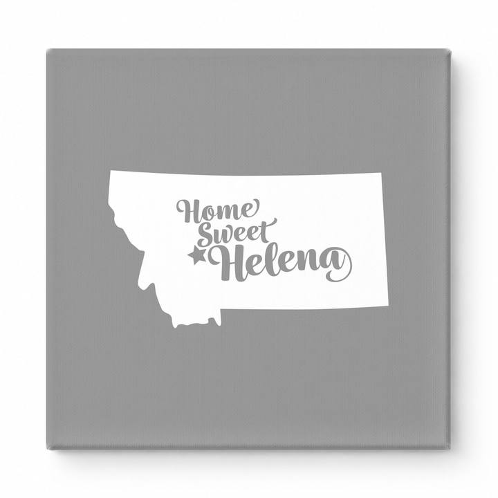 Home Sweet Helena — Montana State Silhouette