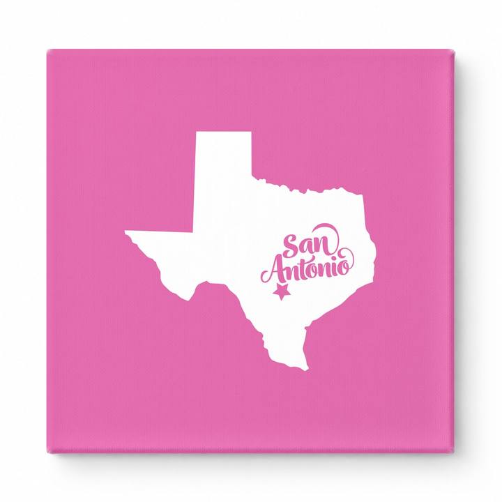 Home Sweet San Antonio — Texas State Silhouette