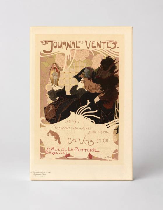 Le Journal des Ventes 1897 – Art Nouveau Vintage Poster Wall Art
