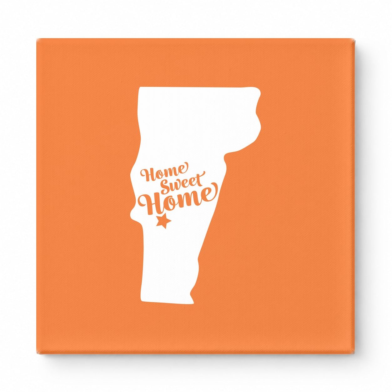 Home Sweet Rutland — Vermont State Silhouette