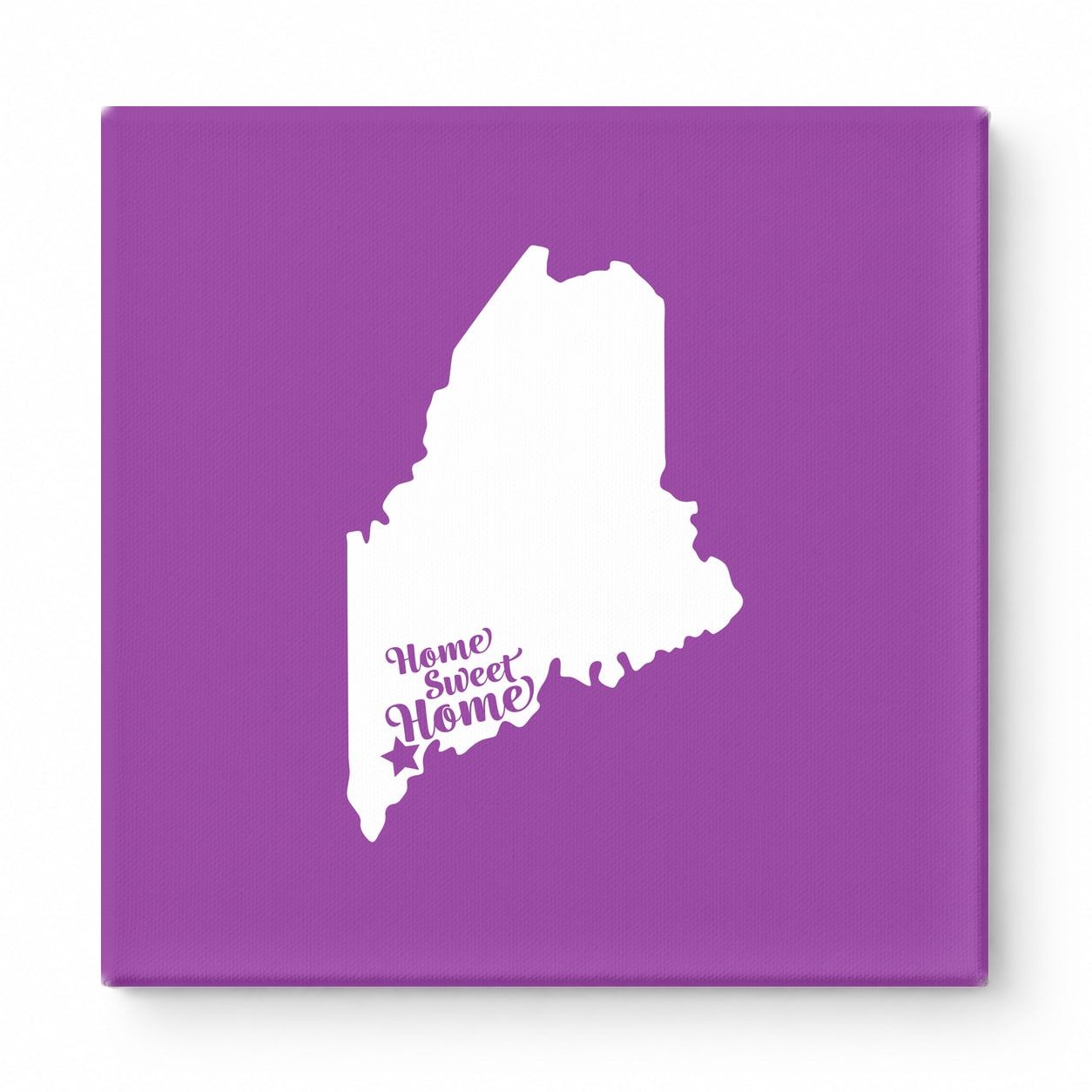 Home Sweet Portland — Maine State Silhouette