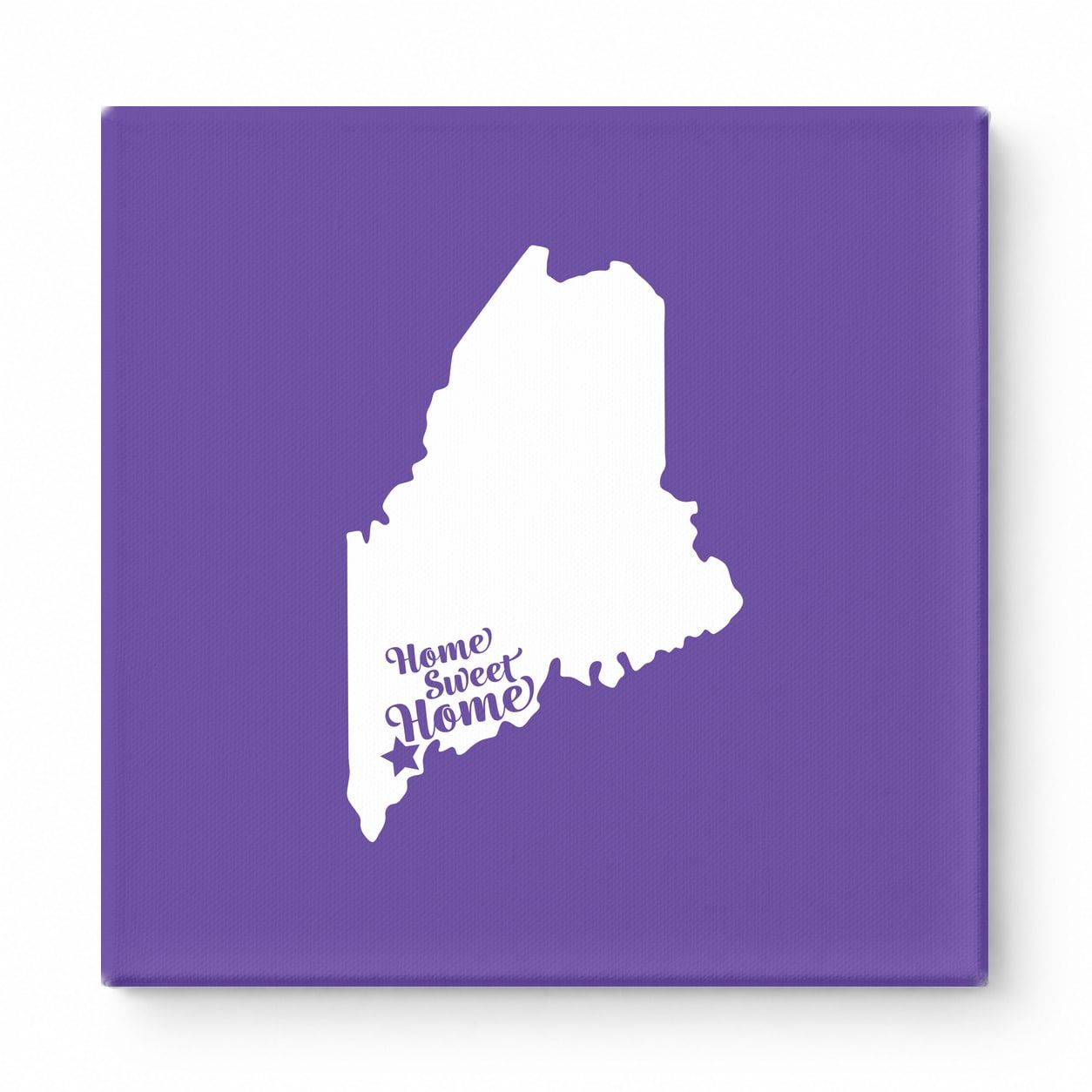 Home Sweet Portland — Maine State Silhouette