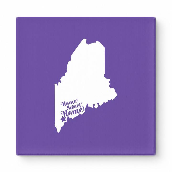 Home Sweet Portland — Maine State Silhouette