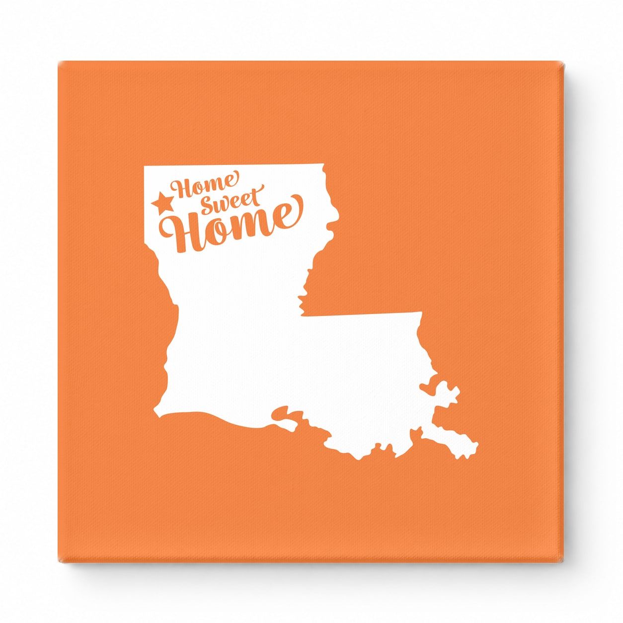 Home Sweet Shreveport — Louisiana State Silhouette