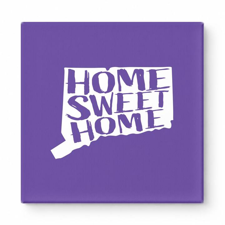 HOME SWEET HOME — Connecticut State Silhouette