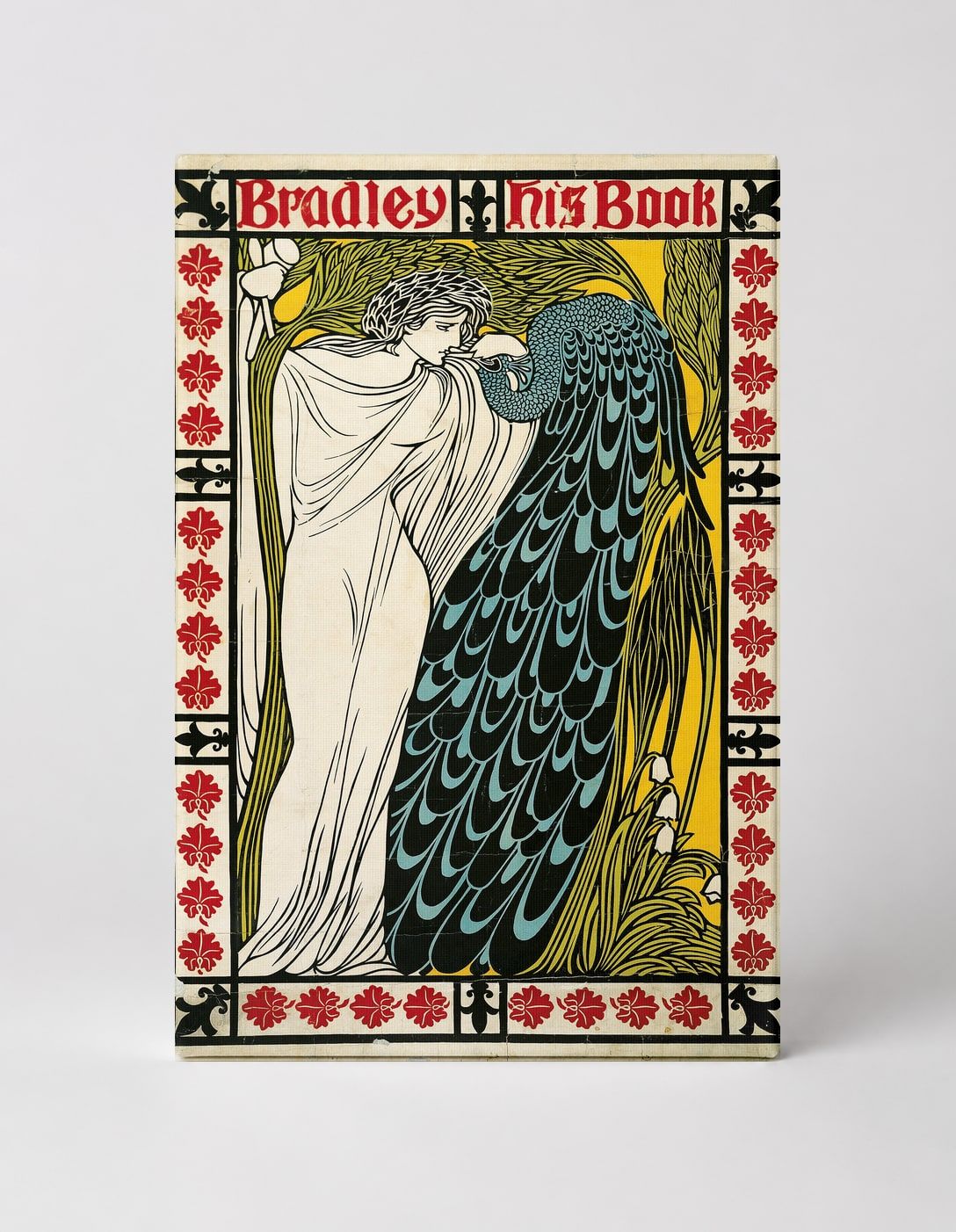 Bradley His Book 1896 - Art Nouveau Vintage Poster Wall Art