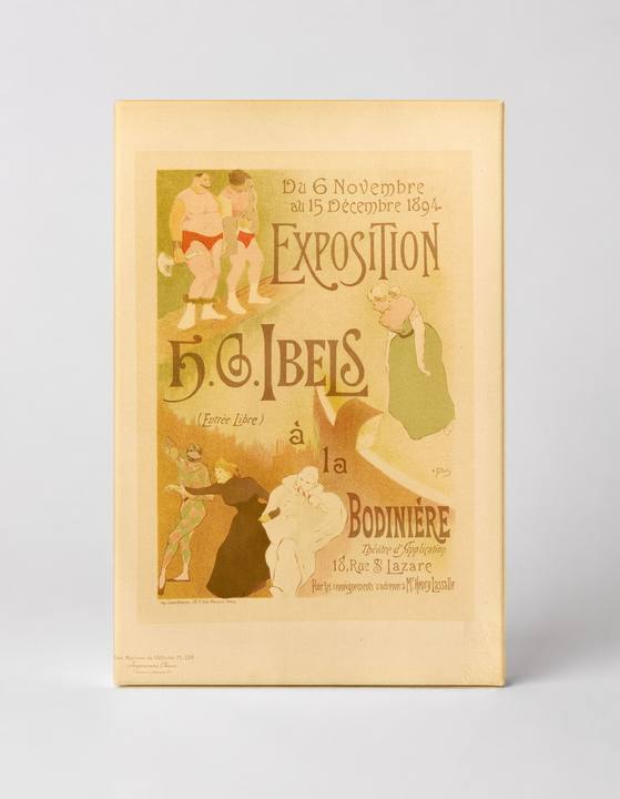 Exposition H.G. Ibels 1894 - Belle Époque Vintage Poster Wall Art