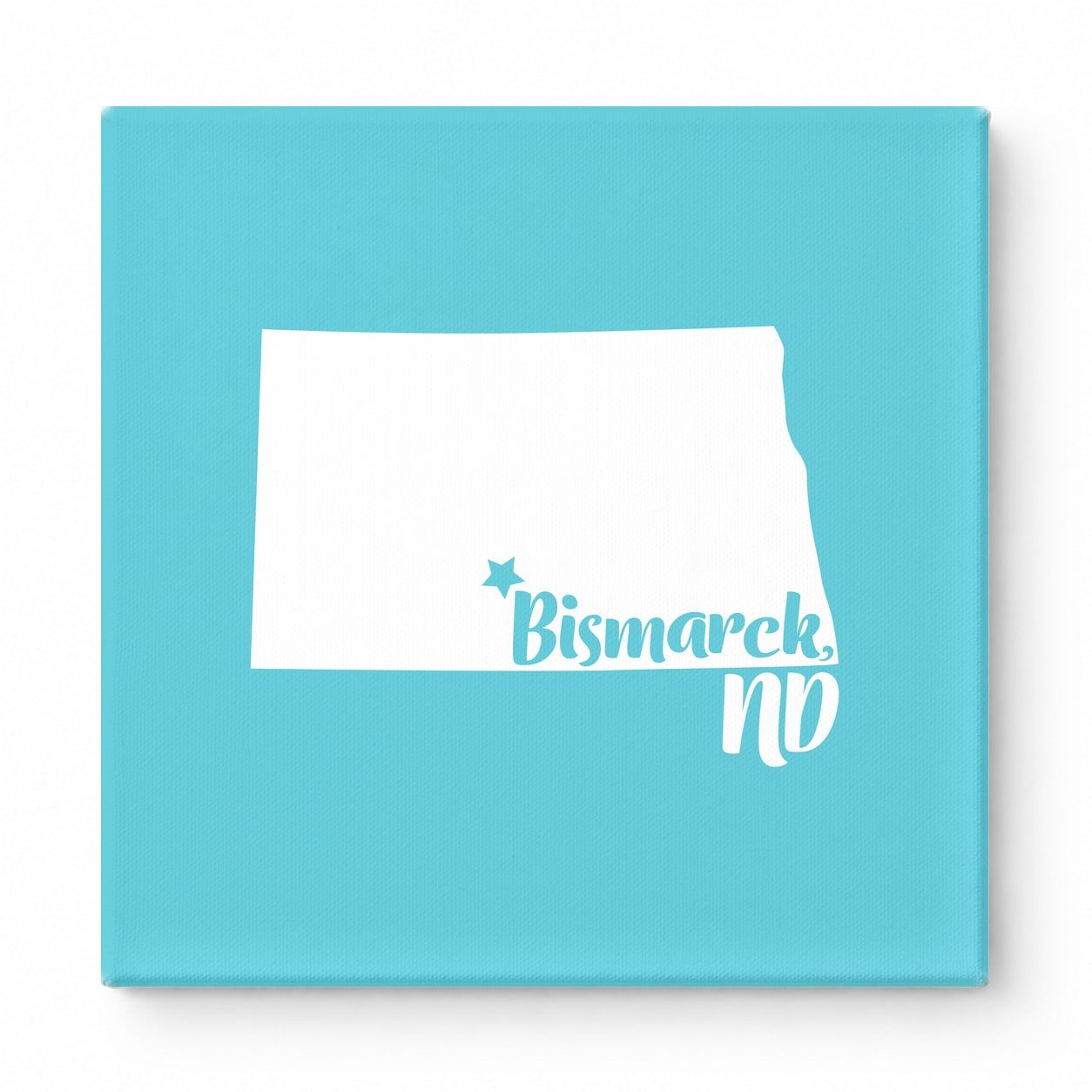 Home Sweet Bismarck — North Dakota State Silhouette