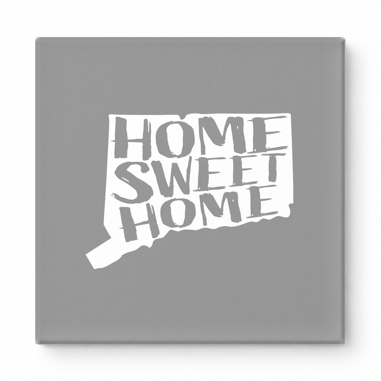 HOME SWEET HOME — Connecticut State Silhouette