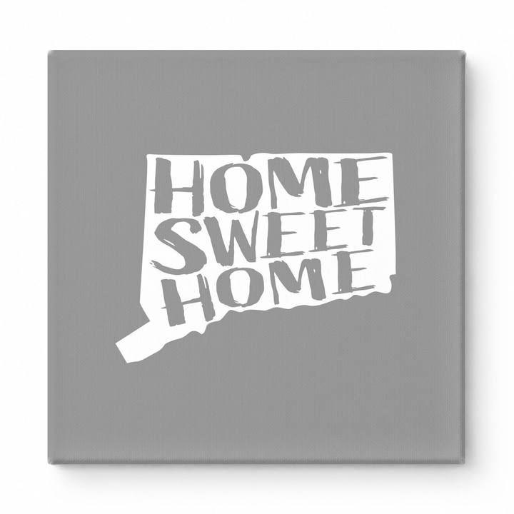 HOME SWEET HOME — Connecticut State Silhouette
