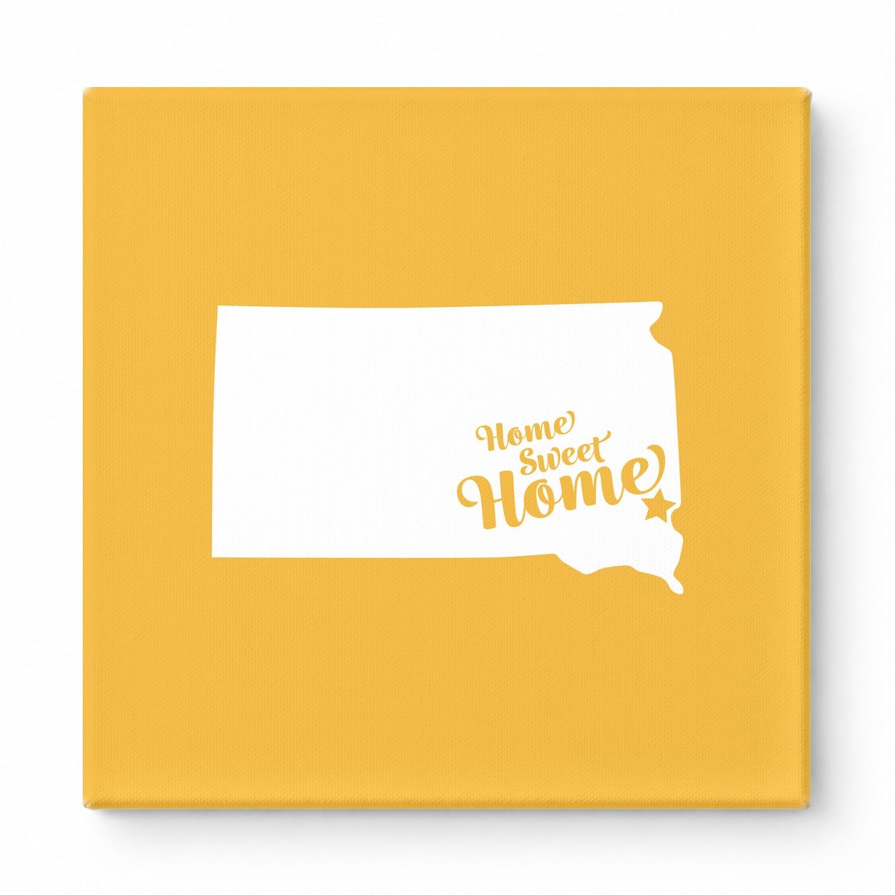Home Sweet Sioux Falls — South Dakota State Silhouette