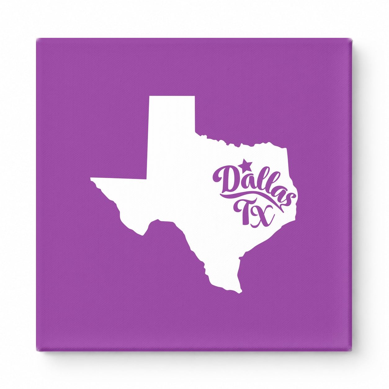 Home Sweet Dallas — Texas State Silhouette