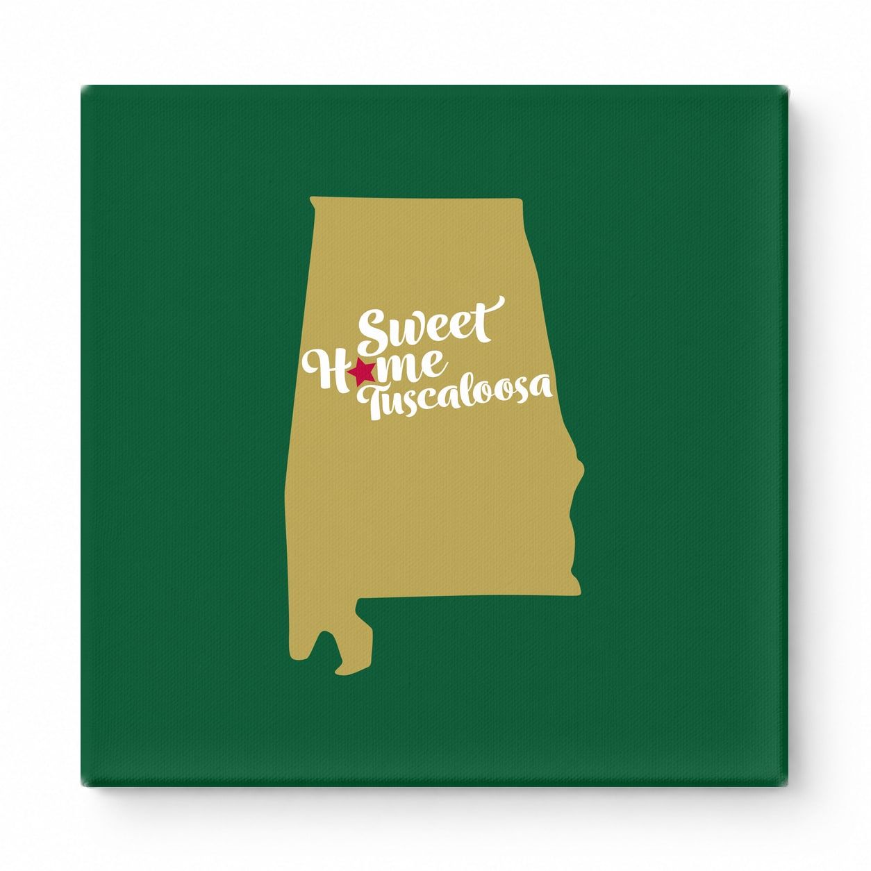 Home Sweet Tuscaloosa — Alabama State Silhouette