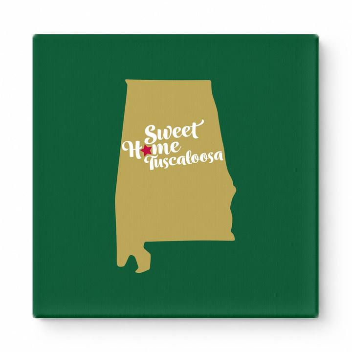 Home Sweet Tuscaloosa — Alabama State Silhouette