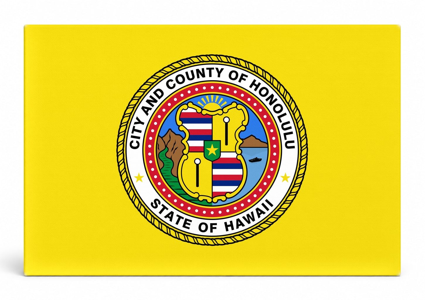 Honolulu City Flag