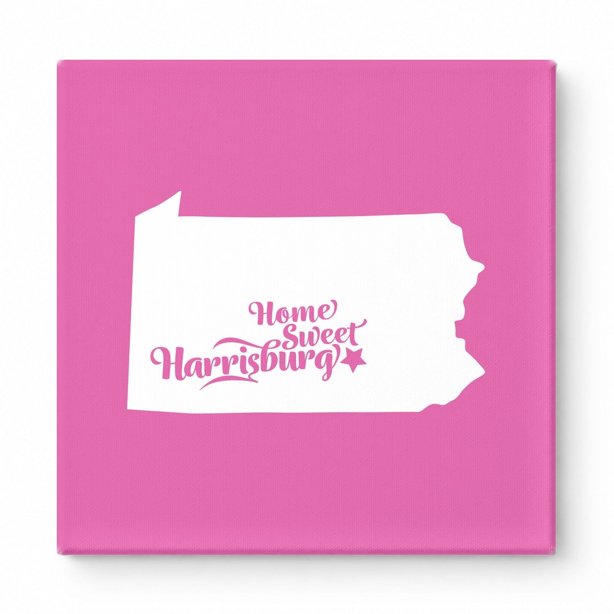 Home Sweet Harrisburg — Pennsylvania State Silhouette