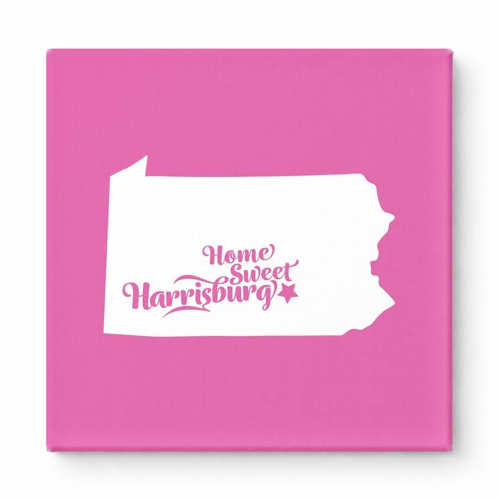 Home Sweet Harrisburg — Pennsylvania State Silhouette