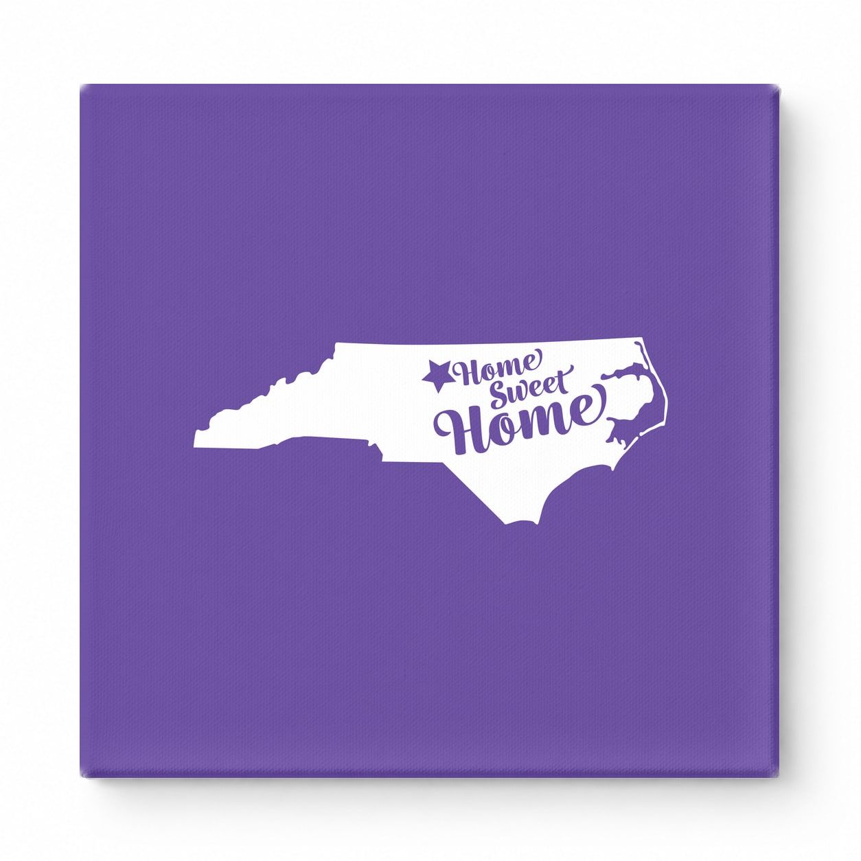Home Sweet Home — North Carolina State Silhouette