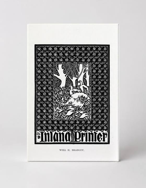 The Inland Printer 1894 - Art Nouveau Vintage Poster Canvas Wall Art