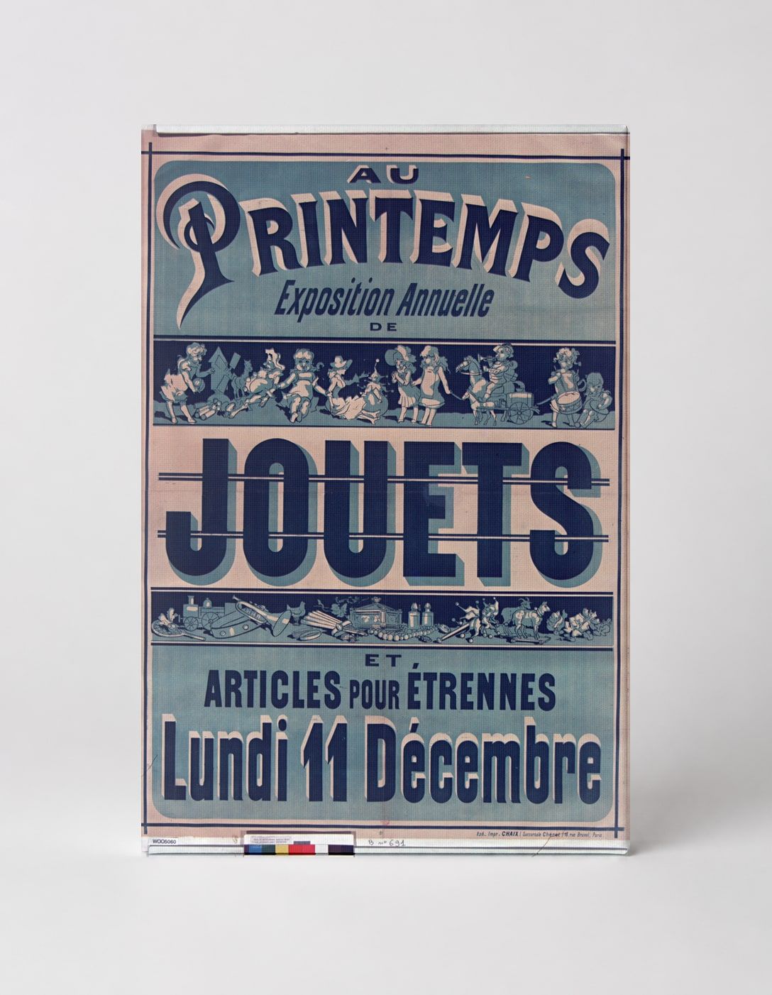Au Printemps Jouets 1890s - French Department Store Vintage Poster Wall Art