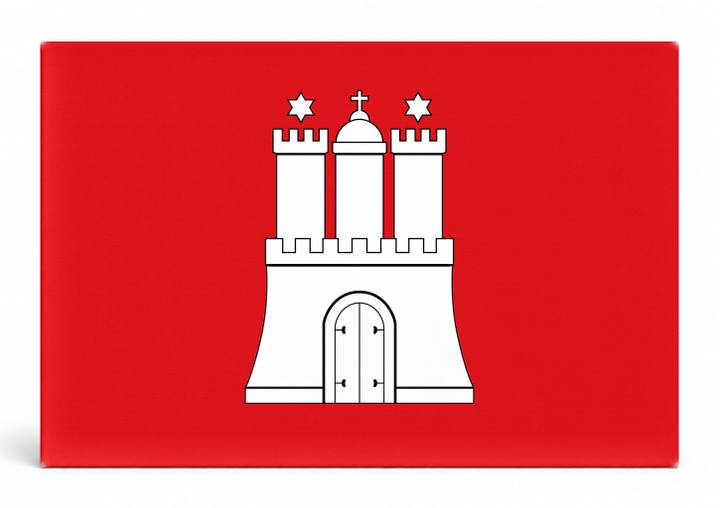 Hamburg City Flag