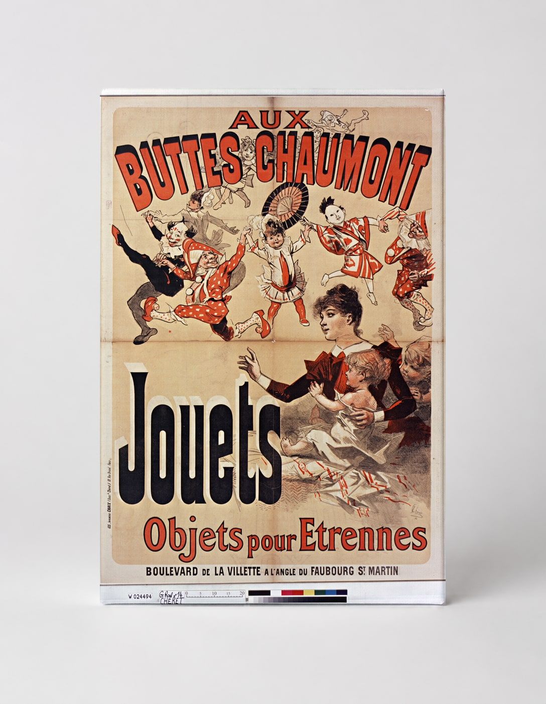 Aux Buttes-Chaumont Jouets 1890s - French Belle Époque Vintage Poster Wall Art