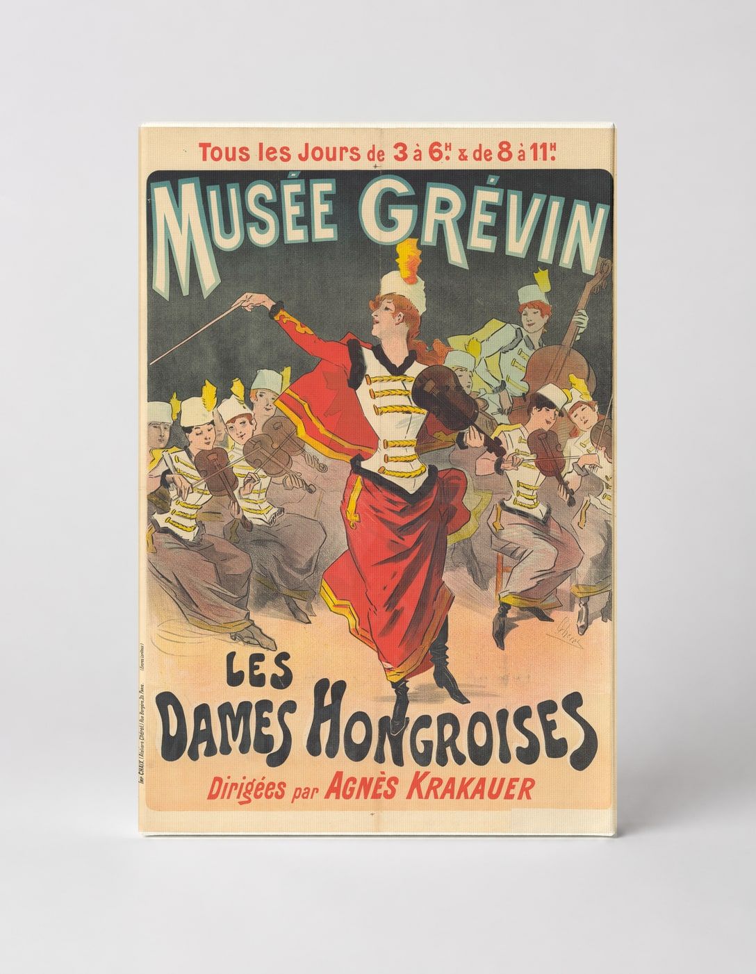 Musée Grévin Les Dames Hongroises 1890s - Belle Époque Vintage Poster Wall Art