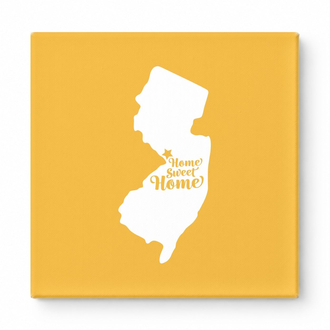Home Sweet Toms River — New Jersey State Silhouette