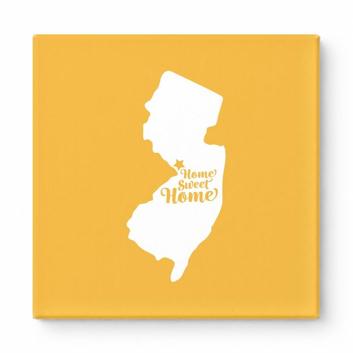 Home Sweet Toms River — New Jersey State Silhouette