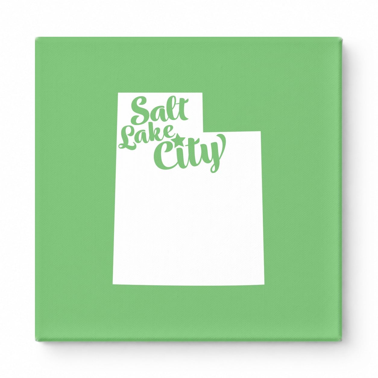 Home Sweet Salt Lake City — Utah State Silhouette