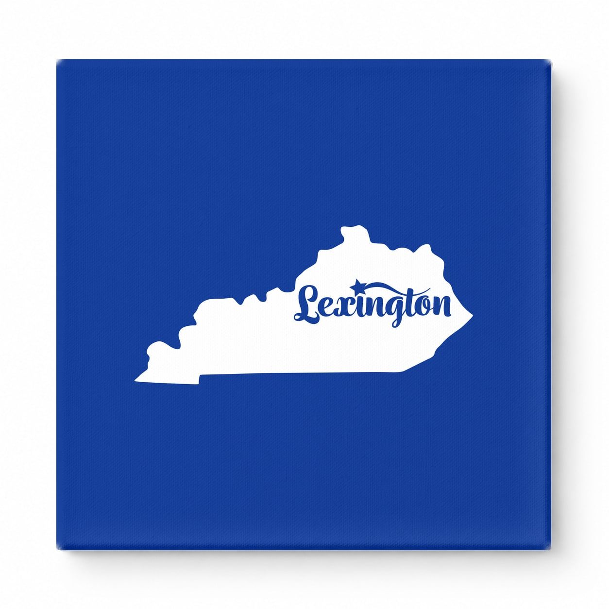 Home Sweet Lexington — Kentucky State Silhouette