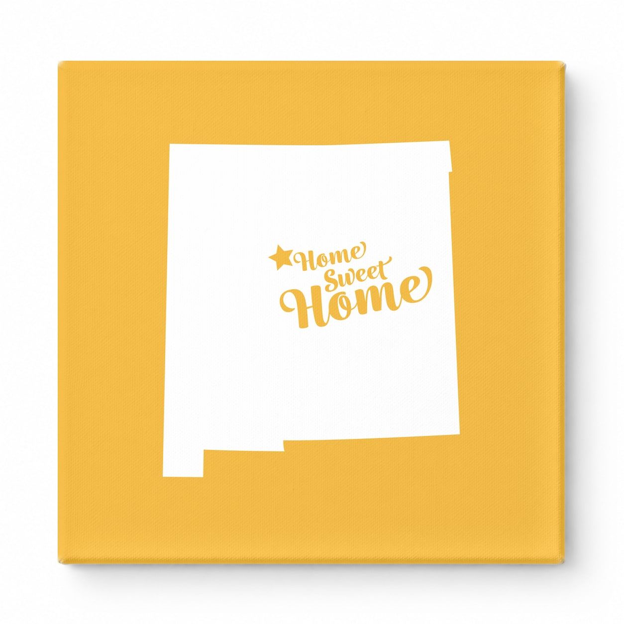 Home Sweet Santa Fe — New Mexico State Silhouette