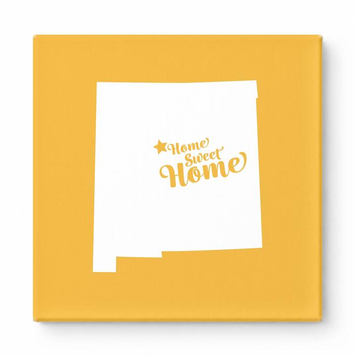 Home Sweet Santa Fe — New Mexico State Silhouette