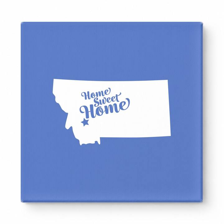 Home Sweet Home — Montana State Silhouette