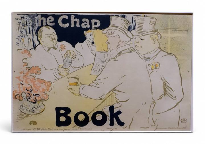 The Chap Book 1895 - Belle Epoque Vintage Poster Canvas Wall Art