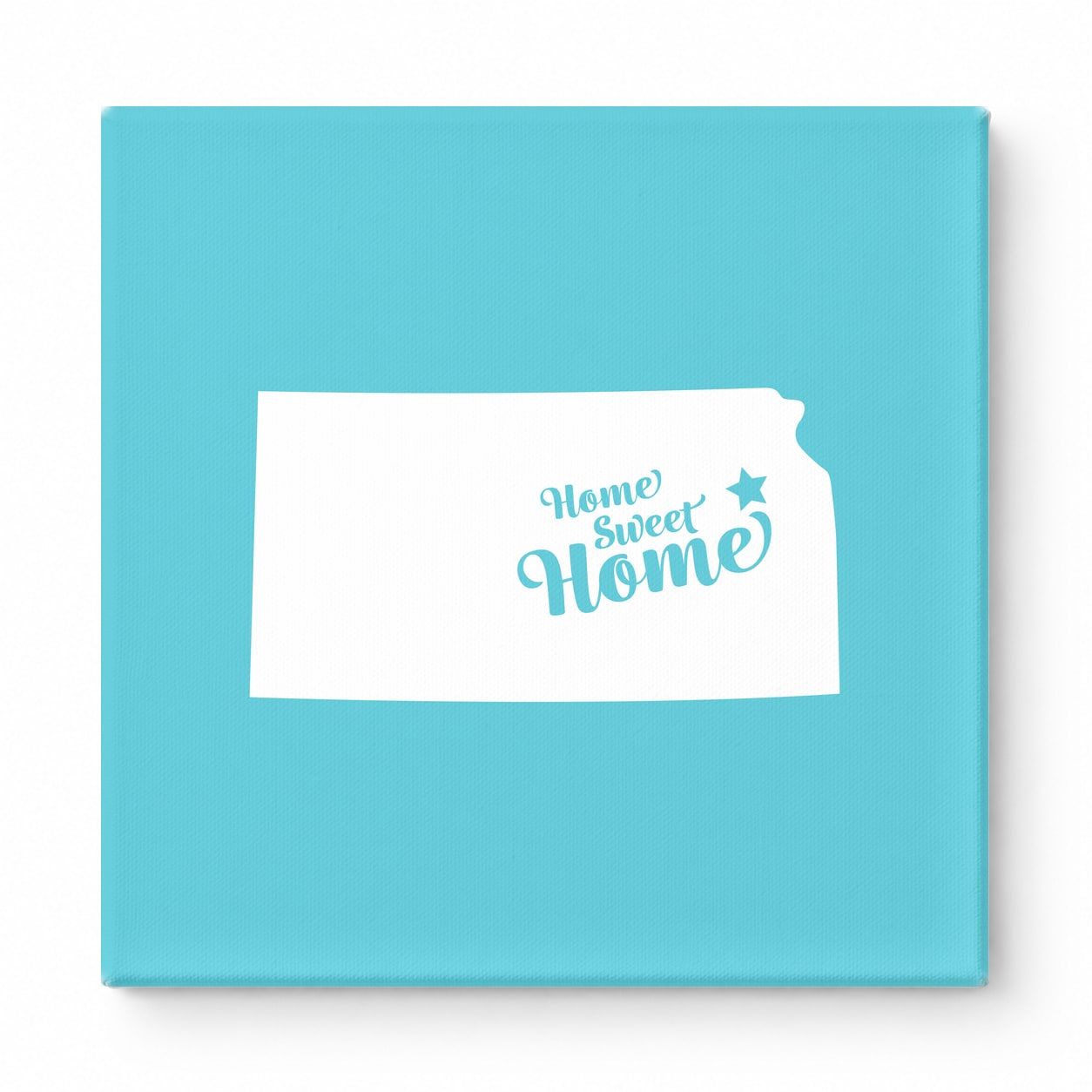 Home Sweet Topeka — Kansas State Silhouette