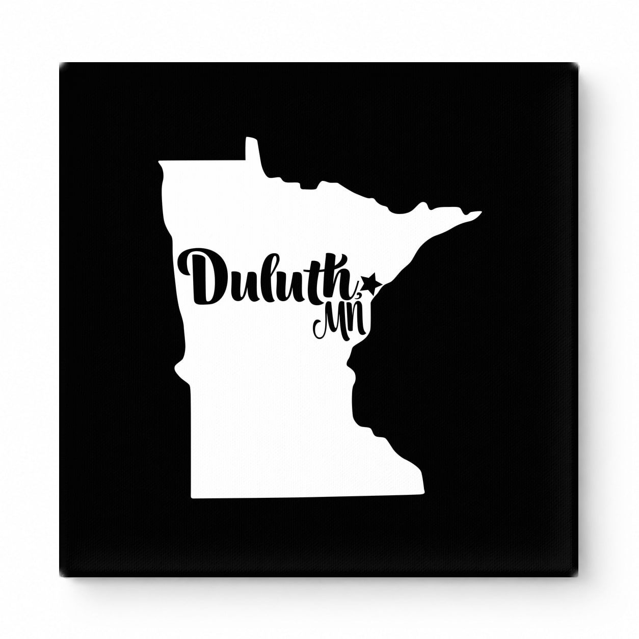 Home Sweet Duluth — Minnesota State Silhouette