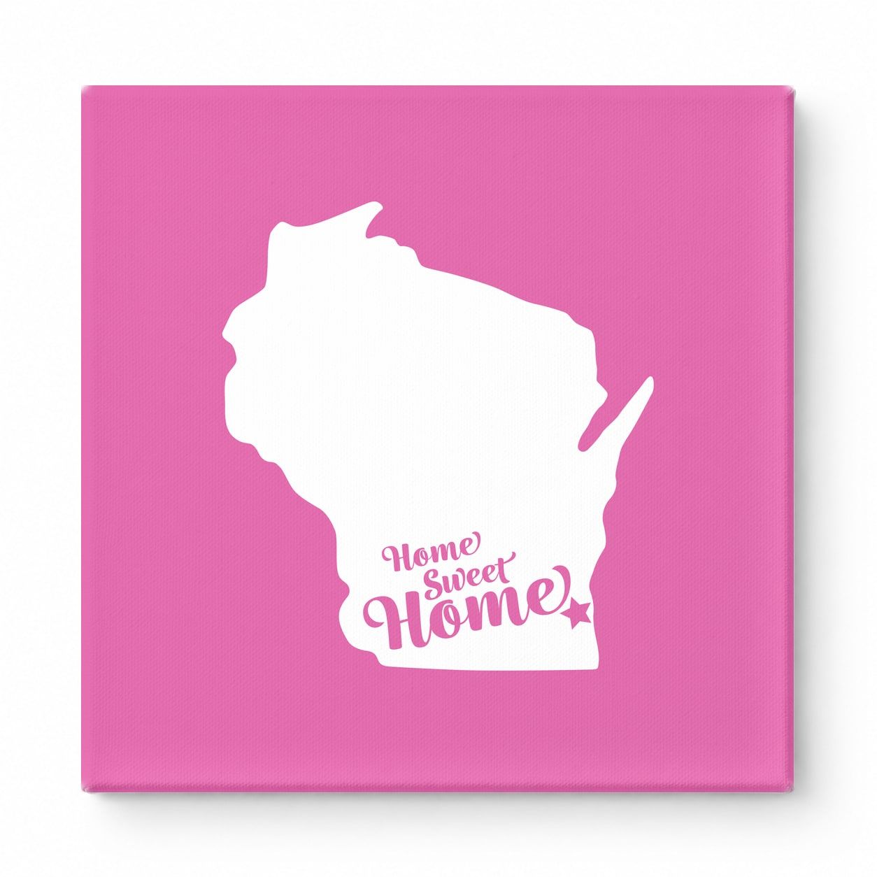 Home Sweet Kenosha — Wisconsin State Silhouette